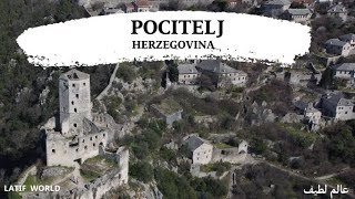 Citadel Počitelj by drone