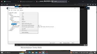 Cara Membuat Coding HTML || Tugas Pemrograman Web