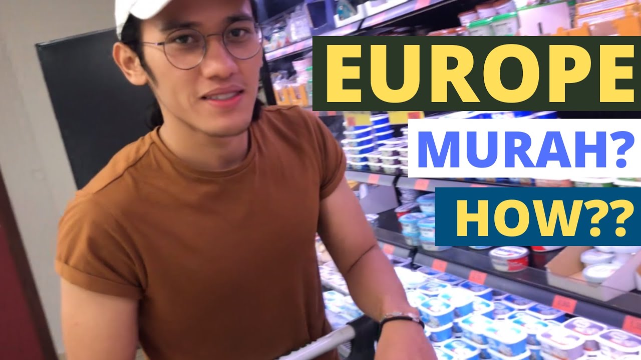 HARGA MAKANAN DI EROPA YANG TERJANGKAU !!! - TIPS HEMAT DI SPAIN. 