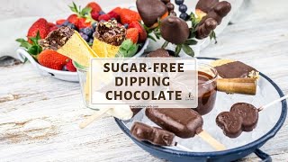 Sugar-Free Chocolate Magic Shell Recipe Details