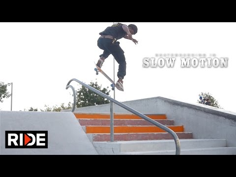 Tre Williams - Skateboarding in Slow Motion