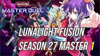 Lunalight Fusion Season 27 Master 1 | Yu-Gi-Oh! Master Duel