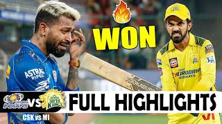 Mumbai Indians Vs Chennai Super Kings | Full Highlights IPL T20 Match 2026 | MI Vs CSK Highlights screenshot 3