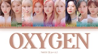 Twice   Oxygen color Coded S Engromhan
