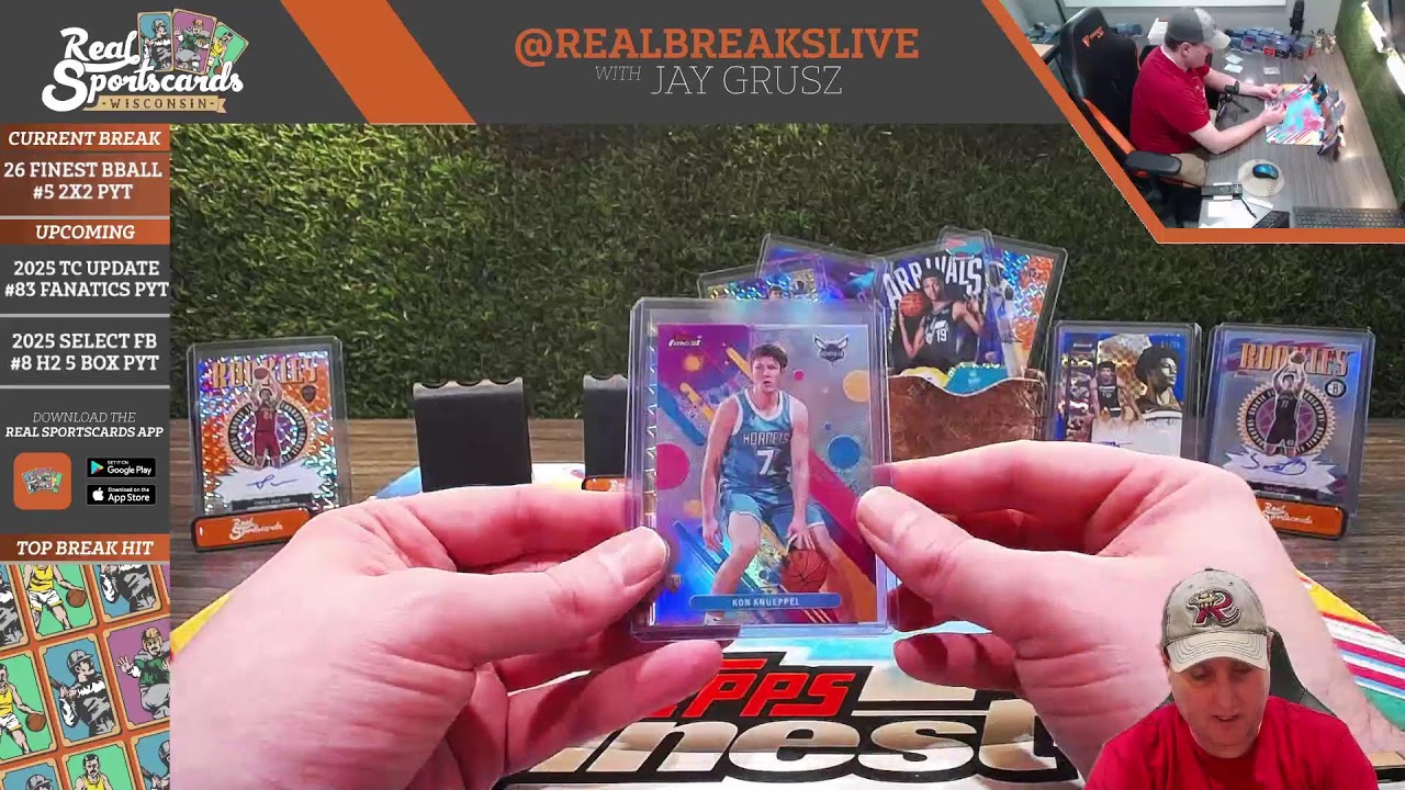 2025/26 Topps Finest Basketball #5 Hobby and Delight 2x2 Pick Your Team (2/27/26)