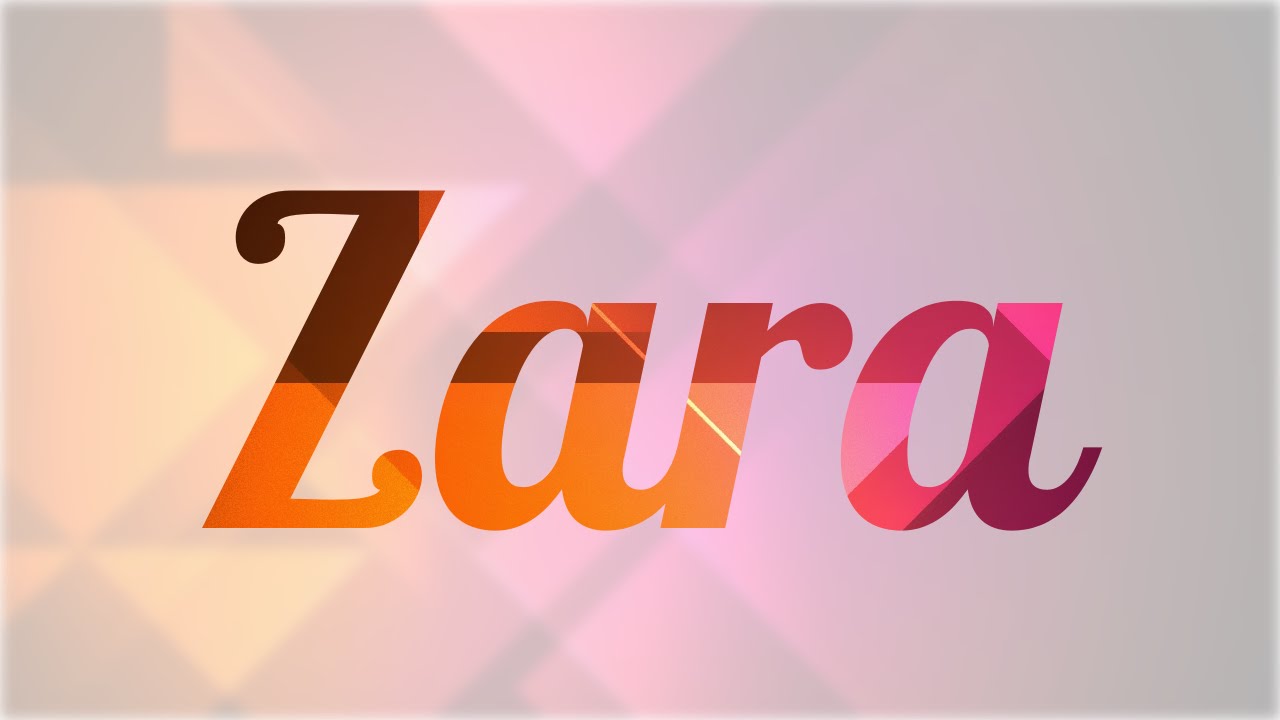 Significado de Zara, nombre Inglés para tu bebe niño o niña (origen y  personalidad) - YouTube