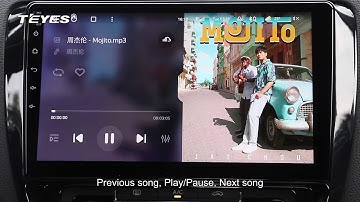 TEYES CC3 Features - Music Player