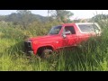 Dad Testing the 4WD on his 1980 Ford Bronco 5.0