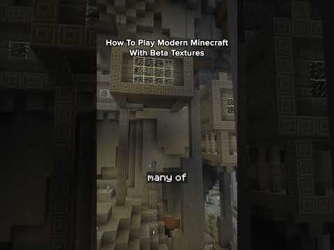 THS is How to Play Minecraft with Beta Textures