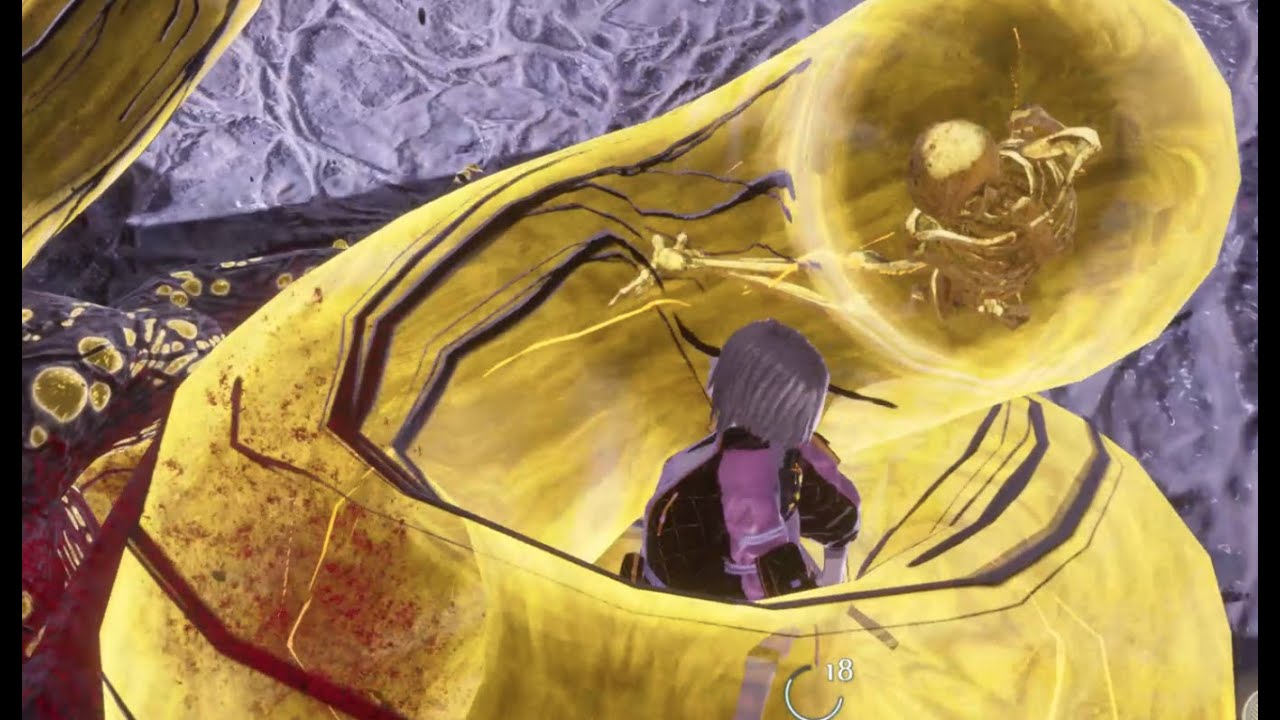 【CODE VEIN II】敵の掴み攻撃、噛みつき攻撃シーン(Ryona)