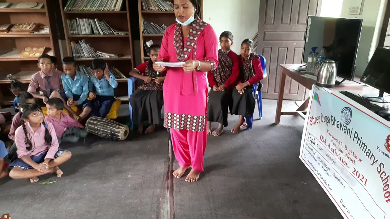 multilingual in bote and tharu community
