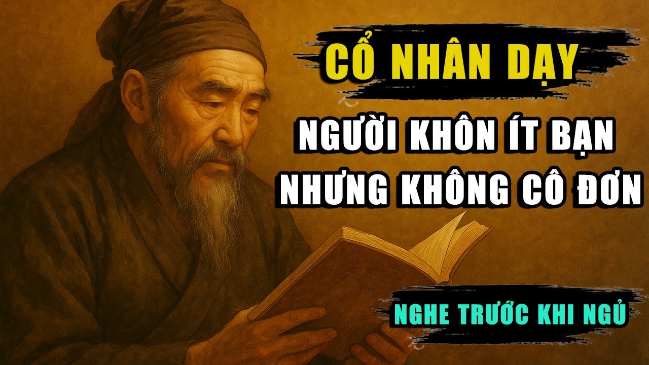 Cổ Nhân Dạy | Người Khôn Ít Bạn Nhưng Không Cô Đơn - YouTube