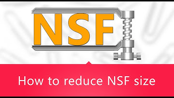 How to reduce NSF size in Domino
