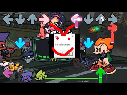 FNF NULL OBJECT REFERENCE Error weird Secret Song Glitch
