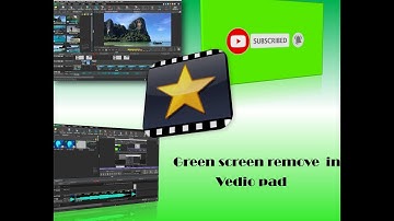 How to Remove green screen in Video Pad