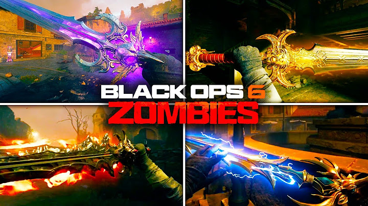 Forger les 4 ÉPEES ÉLÉMENTAIRES sur CITADELLE DES MORTS (Guide Black Ops 6 Zombies)