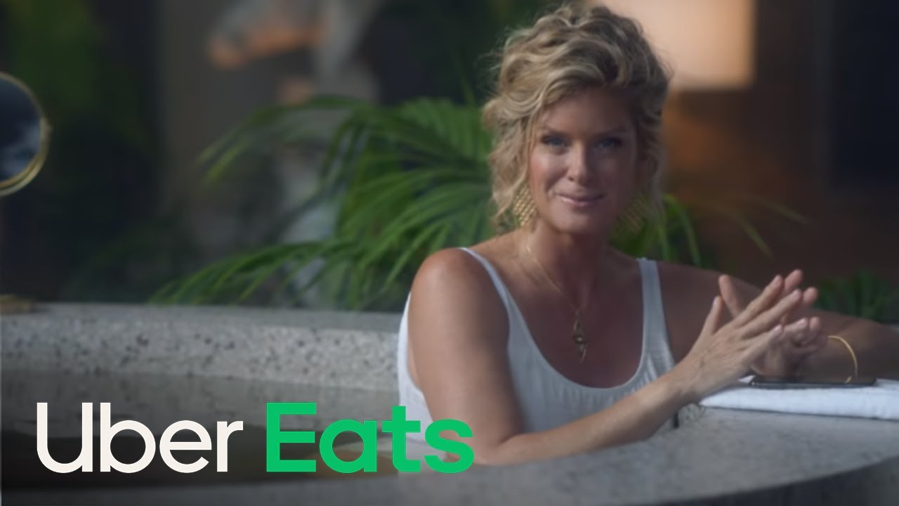 Rachel Hunter | Tonight, I’ll be eating... | Uber Eats - Uber Eats advert with Rachel Hunter.