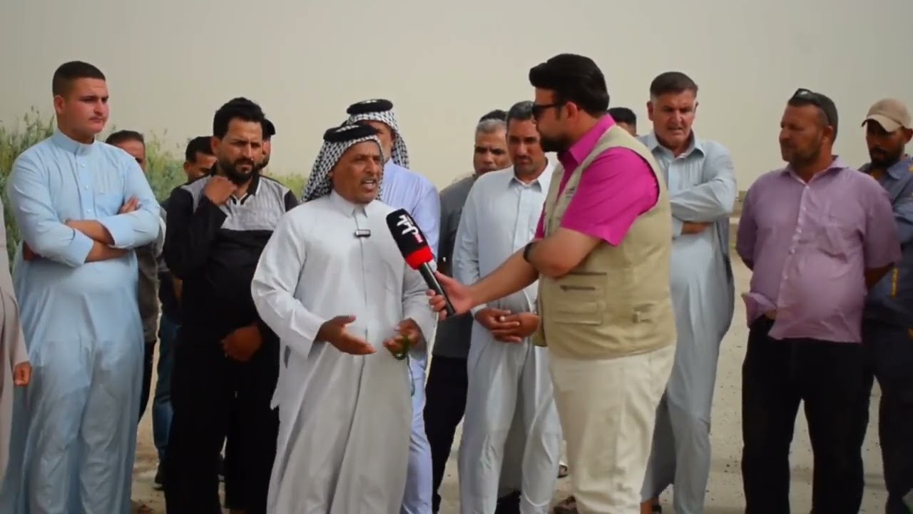 اهالي قرية المنصوري التابعة لشمال محافظة بابل يعانون  من انقطاع ماء الاسالة لفترة طويلة