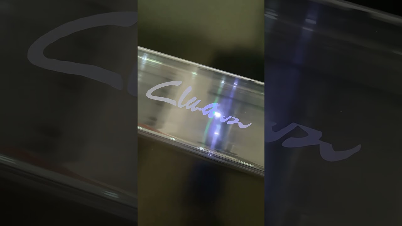 UV Laser Printing Marking On Acrylic