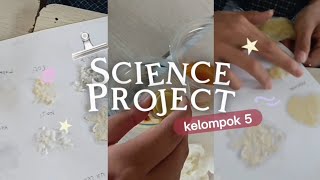 Tugas menguji Amilum dan Lemak