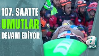 Aynı Enkazdan 8. Kişi Çıkarıldı! İşte Duygulandıran Görüntüler / Hatay / 10.02.2023