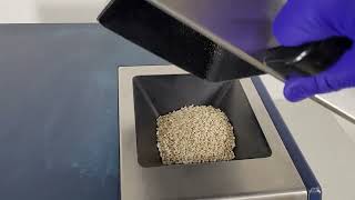 Testing a FOSS Infratec 1241 Grain Analyzer NIR Protein Moisture w/ Test Weight Module