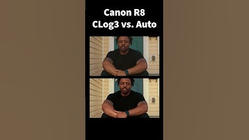 Canon R8 CLog3 vs Auto test #canonr8