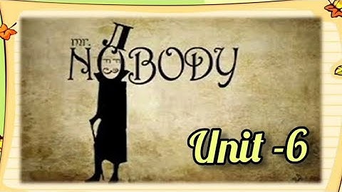 "Mr. Nobody" Poem - Unit6  #englishpoems #English #Marigoldbook #Class2 #NCERT #CBSE