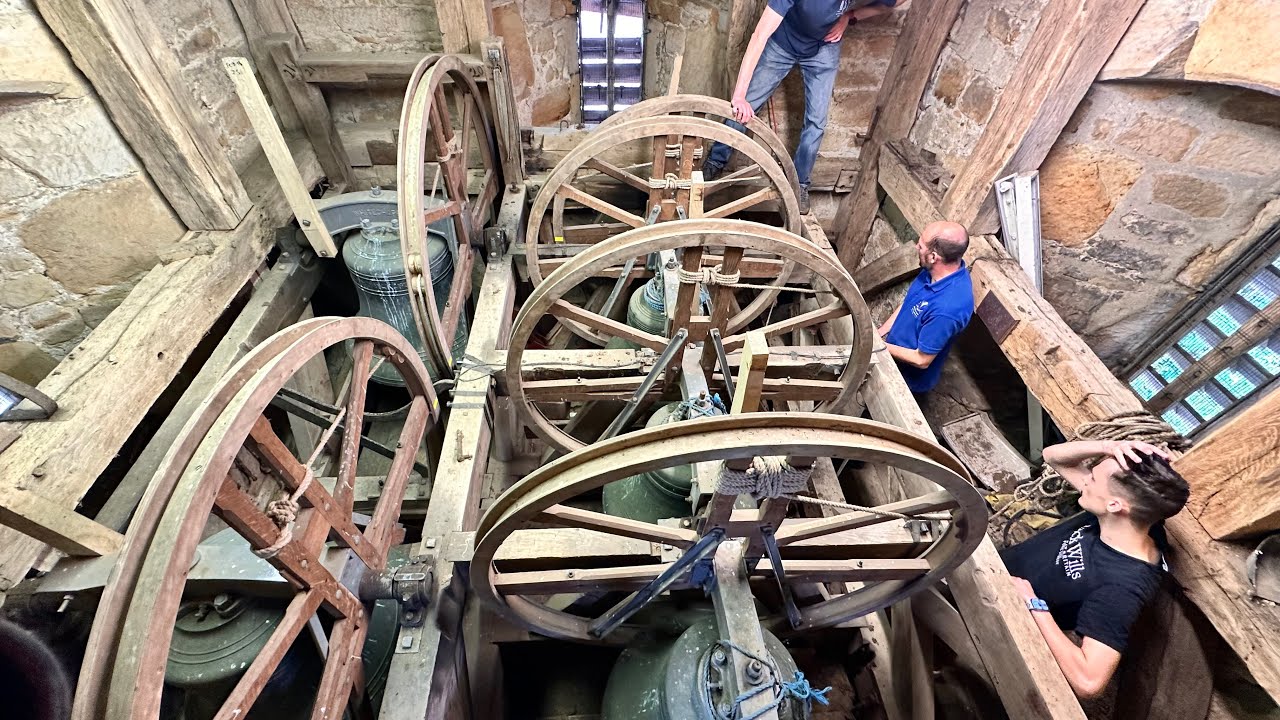 The 6 bells of St Peter, Hever, Kent