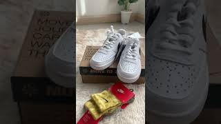 Unboxing Nike Court Vision Low Next Nature and Nike Tie-Die socks