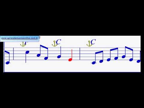 Dicas, Partituras Grátis e Vídeos - Teclado, Piano: Atirei o Pau no Gato -  Cantiga de Roda - Partitura para…