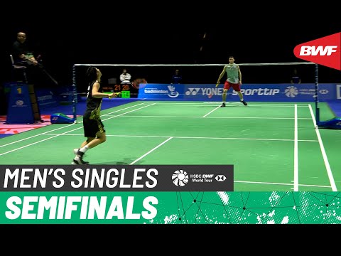 YONEX Swiss Open 2023 | Koki Watanabe (JPN) vs. Lee Zii Jia (MAS) [2] | SF