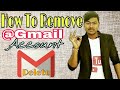 How to sign out (remove) gmail account from gmail app in android phone