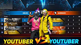 YOUTUBER VS YOUTUBER || CAME RANDOM AS AN OPPONENT || SURPRISED !! 😳 -GARENA FREEFIRE MAX