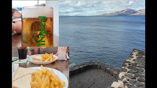 Lanzarote 2025 - We Take A Wander To The Old Town Drinks And Food At Banana At The Marina