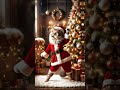 The Funniest Santa Cat Dance You'll See Today – Aaj Ka Sabse Funny Santa Billi Dance