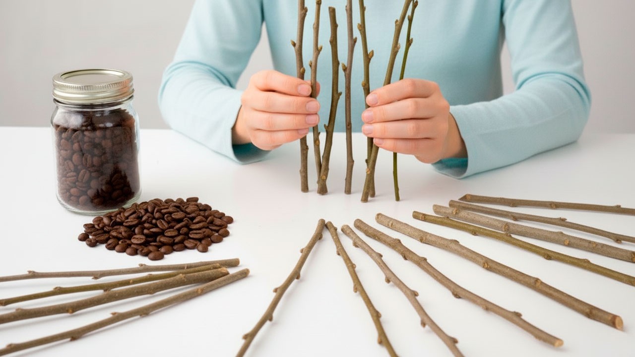 WOW!😍 AN INCREDIBLE HOME DECOR IDEA MADE FROM ORDINARY WOODEN BRANCHES! IDEAS FROM TRASH! DIY