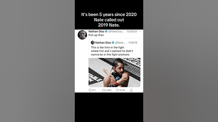 When Nate Diaz called out Nate Diaz #UFC #mma