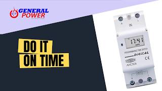 TOMZN AHC30A DIN RAIL MOUNT WEEKLY TIMER RELAY DEMO