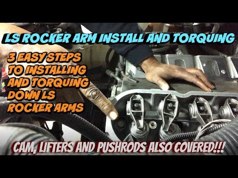 LS Rocker Arm Install and Torquing. (3 Easy Steps… YOU CAN DO IT!)