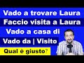 I verbi italiani VISITARE e ANDARE A TROVARE (Impara l'italiano intermedio!)