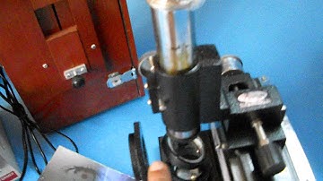 video abron physics newton ring microscope fringes setup trainer kit by abronexports