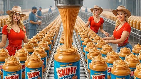 The Mind-Blowing Production Line Behind America’s Peanut Butter