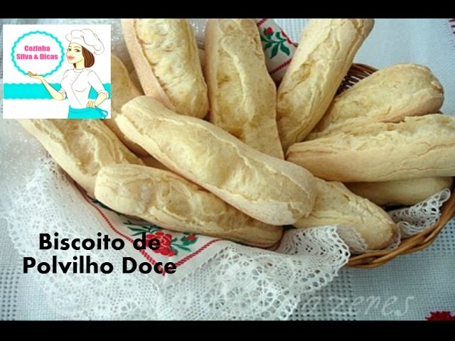 RECEITA DE COMO FAZER BISCOITO DE POLVILHO DOCE FRITO