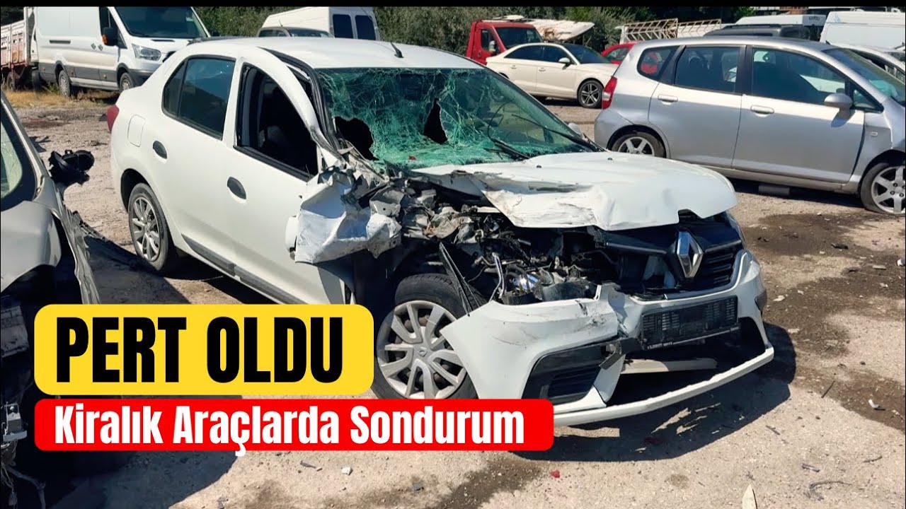 KİRALIK ARAÇLARDA SON DURUM // RENAULT SYMBOL PERT OLDU