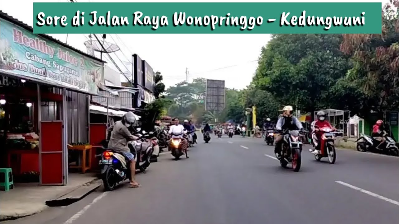 Sore di Jalan Raya Wonopringgo sampai Kedungwuni