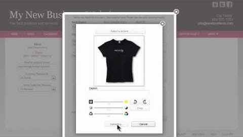 How to Create a Website in Minutes (Part 10 - Create an Online Store with Shopping Cart)