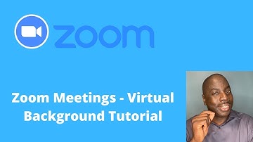Zoom Meetings Virtual Background Tutorial