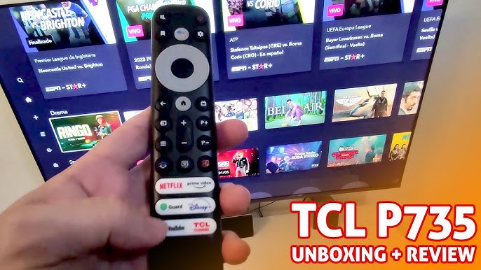 Televisores: TCL GoogleTV 50 pulgadas – 4K – Mod. 50P735