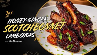 Honey‑Ginger Lamb Chops with Jamaican Heat